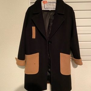 Petite Studio Wool Coat